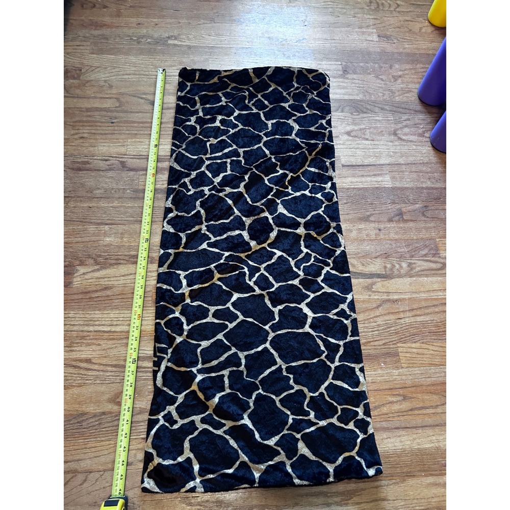 Target Body Pillow Cover 18x45 Black Gold Giraffe Print Home Decor